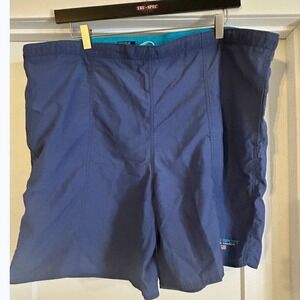 Polo Sport Ralph Lauren Mens Blue Swim Trunks Mesh Lined XXL 7 Inch Inseam